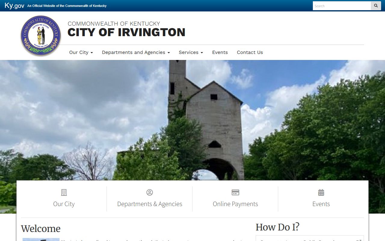 Breckinridge County Circuit Court Clerk records and Irvington public records access